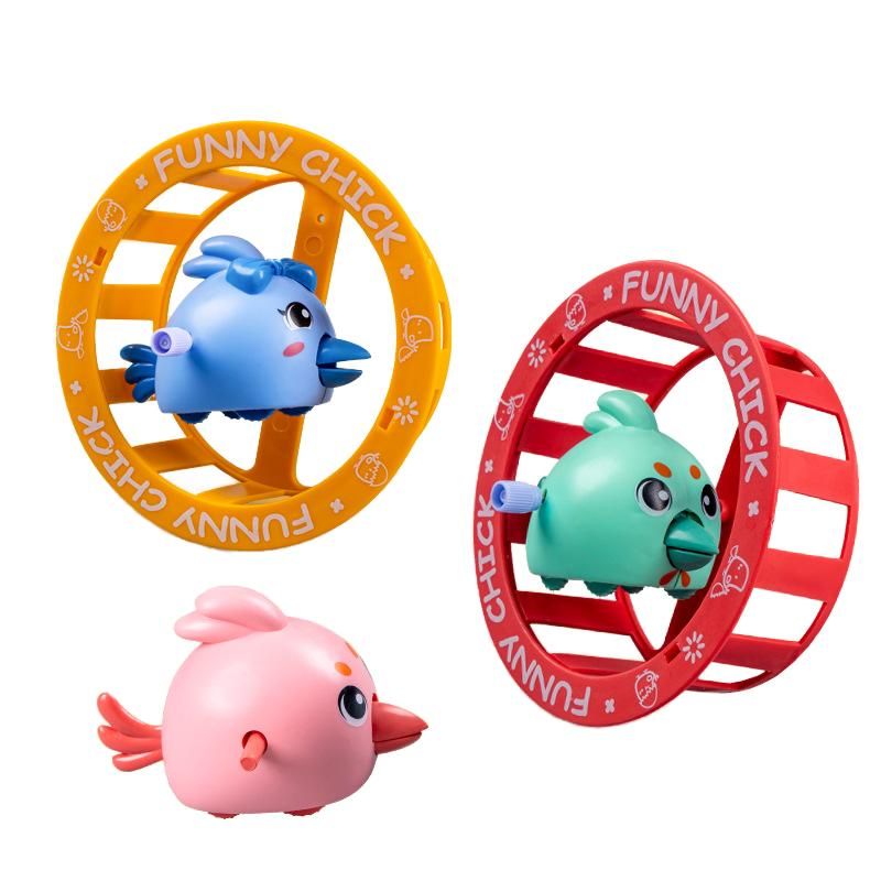 Clockwork Spinning Funny Chicken Loop